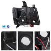 For 07-14 Chevy Tahoe Suburban Dual Halo Projector Black Smoke Headlamp+TailLamp