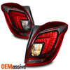 For 17-22 Buick Encore LED DRL Running Brake Signal Red Clear Tail Lights Pair