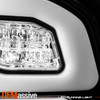 For 19-23 Ram 1500 LED DRL Reverse Tube Sequential Signal Black Tail Lights