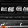 For 18-20 Jeep Wrangler Front Fender LED Black Corner Lights w/Sequential Signal