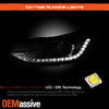 For 2017-2022 Chevy Trax OE style w/LED DRL Projector Headlight Passenger+Driver