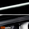For 2018-2021 GMC Terrain [LED Projector] C-Tube Running Chrome Headlight Driver