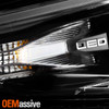 For 2018-2021 GMC Terrain LED Tube Running [HID/Xenon] Projector Headlights Pair