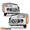 For 2004-2015 Tian 05-07 Armada LED Tube Parking DRL Projector Chrome HeadLights