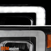 Fit 18-20 Ford F150 [Full LED] Projector Headlights DRL Sequential Signal Black