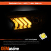 Fit 2019+ Ford Ranger FULL LED DRL Sequential Signal Projector Headlights Chrome