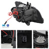 For 18-22 Freightliner Cascadia 126 Class 8 Black Full LED Strip Fog Lights Lamp