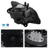 For 18-23 Freightliner Cascadia 126 Class 8 LED Fog Lights Lamps Black OE Pair