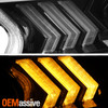 Fit 2019+ Ford Ranger FULL LED DRL Sequential Signal Projector Headlights Black