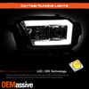 For 2010-2013 Toyota 4Runner LED DRL Projector Headlights Housing  - Chrome