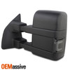 For 08-16 Ford F250 F350 Superduty Power Heated Manual Folding Mirror LED Signal