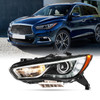 For 2016-2018 QX60 LED DRL [HID/Xenon] Projector Headlight Left Driver Non-AFS