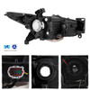 For 2016-2018 QX60 LED DRL HID/Xenon Headlights Light Non-AFS Left + Right Lamps