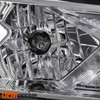 For 2016-2018 Altima Halogen Type w/Chrome Bezel HeadLight w/o LED DRL Passenger