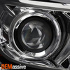 For 2016-2018 Altima Halogen Type w/Chrome Bezel HeadLight w/o LED DRL Passenger