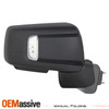 For 2019-2022 GMC Sierra 1500 Power Glass Heated Manual Folding Tow Black Mirror