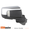 For 2019-2022 GMC Sierra 1500 Power Glass Heat Manual Folding Tow Chrome Mirror