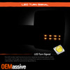 For 16-23 Toyota Tacoma [LED Turn Signal] Power Glass Heat Towing Chrome Mirror