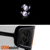 For 16-23 Toyota Tacoma [LED Turn Signal] Power Glass Heat Towing Chrome Mirror