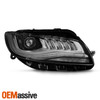 For 2018-2020 Lincoln MKZ HID LED DRL Projector Black Headlight w/AFS Passenger