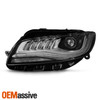 For 2018-2020 Lincoln MKZ Xenon LED DRL Projector Black Headlight w/AFS Driver