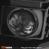 For 07-13 Chevy Silverado 1500 2500HD Projector Chrome Headlight Pair LED Signal