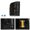 For 07-14 Chevy Silverado 1500 2500HD 3500HD Full LED Tube Signal Black TailLamp