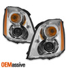 For 2006-2011 Cadillac DTS Xenon HID Projector Chrome Headlights 07 08 09 10