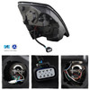 For 04-17 Volvo VNL [Full LED] Sequential Black w/DRL Strip Projector Headlights