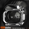 For 04-17 Volvo VNL [Full LED] Sequential Black w/DRL Strip Projector Headlights