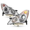 For 2008-2012 Infiniti EX35 14-17 QX50 Xenon HID Headlights Light Left + Right