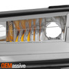 For 2004-2012 Colorado Canyon Headlights & Bumper w/LED Light Bar Left + Right