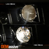 For 09-18 Dodge Ram 1500 2500 3500 Halogen w/LED DRL Projector Headlights Chrome
