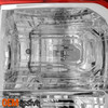 For 2016-2023 Titan XD Pickup Chrome Red Tail Lights Brake Lamp Driver+Passenger
