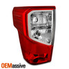 For 2016-2023 Titan XD Pickup Chrome Red Tail Lights Brake Lamp Driver+Passenger