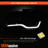 For 10-13 Chevy Camaro LED Projector Headlights w/Sequential Switchback Black