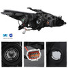 For 16-18 Altima 4Door OE Style Headlight + Tail Break Lamp [Inner + Outer] Set