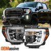 For 2019-2022 GMC Sierra 1500 OE Style LED DRL Headlight w/Halogen Turn Signal