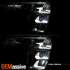 For 2019-2022 GMC Sierra 1500 OE Style LED DRL Headlight w/Halogen Turn Signal