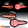 For 2016-2024 Mazda Miata MX-5 Full LED Tail Lights w/Sequential Signal Black