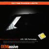For 17-20 Nissan Pathfinder [Halogen Type] w/LED DRL Projector Headlights Pair