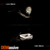 For 17-20 Nissan Pathfinder [Halogen Type] w/LED DRL Projector Headlights Pair
