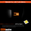For Black 17-2019 Ford F250 Full LED Projector Headlight w/DRL Sequential Signal