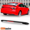 For 22-23 Honda Civic 4Dr Sedan 2 Point Mount w/LED Brake Light Rear Spoiler ABS