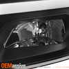 For 07-14 Chevy Silverado 1500/2500HD/3500HD [LED low Beam] Projector Headlights