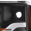 For 07-14 Chevy Silverado 1500/2500HD/3500HD [LED low Beam] Projector Headlights