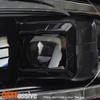 [FULL LED] Fit 09-18 Dodge Ram DRL Projector Blk Headlight W/ Sequential Turn