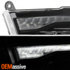 [FULL LED] Fit 09-18 Dodge Ram DRL Projector Blk Headlight W/ Sequential Turn