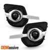 For 2010-2016 Chevy Equinox Bumper Chrome Fog Light Pair w/Wiring Harness Switch