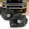 For 2019-2024 RAM 2500 3500 [Halogen Type] Fog Lamp Pair w/Wiring Harness Switch